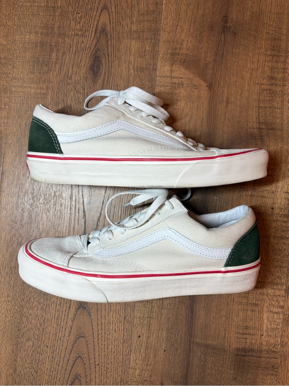 VANS Style 36 Retro Sport Marshmallow Kombu Green